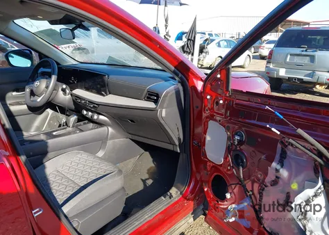 2025 Nissan Kicks Sv Fwd from USA, damaged, VIN 3N8AP6CA3SL351860